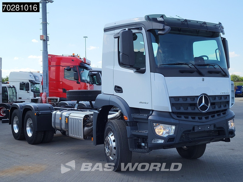 Mercedes-Benz Arocs 2640 6X4 NEW chassis Steel suspension Big-Axle Alcoa Automatic Euro 6 - Chassis lastebil: bilde 3 Mercedes-Benz Arocs 2640 6X4 NEW chassis Steel suspension Big-Axle Alcoa Automatic Euro 6 - Chassis lastebil: bilde 3