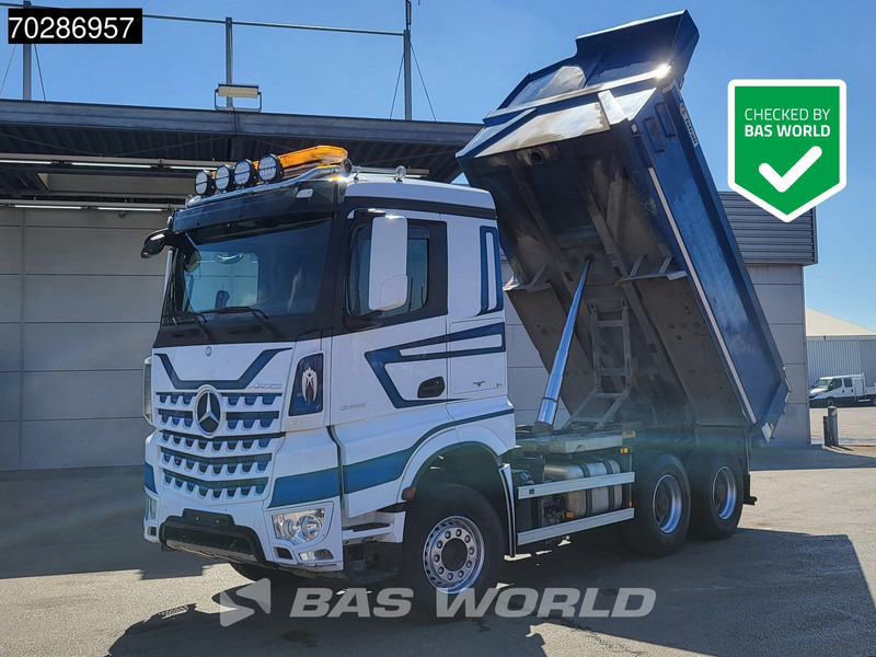 Mercedes-Benz Arocs 2658 Arocs 6X4 12m3 tipper Automatic Steel suspension Big-Axle Euro 6 - Tippbil: bilde 1 Mercedes-Benz Arocs 2658 Arocs 6X4 12m3 tipper Automatic Steel suspension Big-Axle Euro 6 - Tippbil: bilde 1