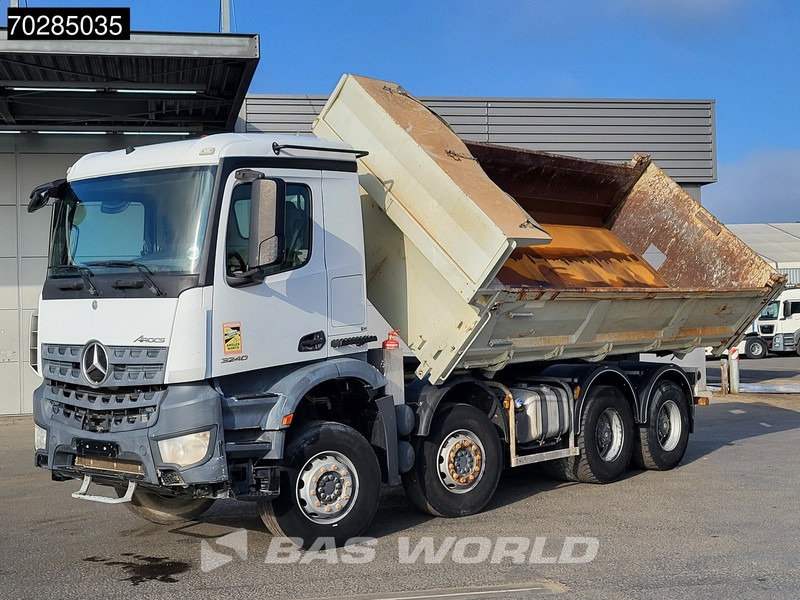 Mercedes-Benz Arocs 3240 8X4 12m3 2-side Tipper Steel Suspension Automatic Big-Axle Euro 6 - Tippbil: bilde 5 Mercedes-Benz Arocs 3240 8X4 12m3 2-side Tipper Steel Suspension Automatic Big-Axle Euro 6 - Tippbil: bilde 5