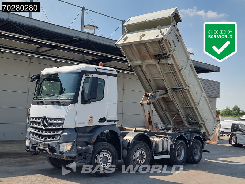 Mercedes-Benz Arocs 3240 8X4 12m3 2-way Tipper Automatic Steel suspension Euro 6 - Tippbil: bilde 1 Mercedes-Benz Arocs 3240 8X4 12m3 2-way Tipper Automatic Steel suspension Euro 6 - Tippbil: bilde 1