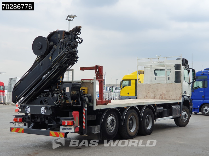 Planbil, Kranbil Mercedes-Benz Arocs 3240 8X4 HIAB 211E-6 HIPRO Big-Axle Lift+Steering Navi Euro 6: bilde 17