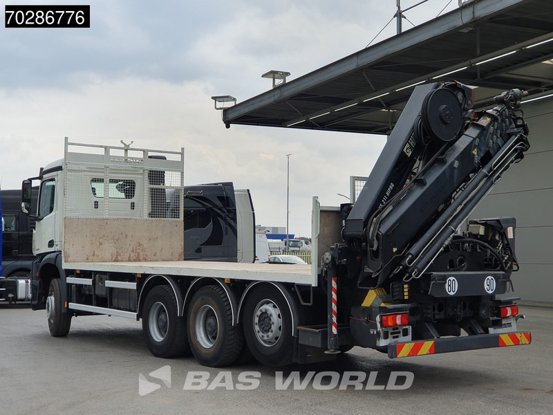 Planbil, Kranbil Mercedes-Benz Arocs 3240 8X4 HIAB 211E-6 HIPRO Big-Axle Lift+Steering Navi Euro 6: bilde 10