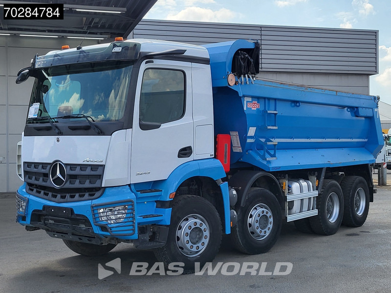 Tippbil Mercedes-Benz Arocs 3243 8X4 16m3 tipper Big-Axle Steelsuspension Automatic Navi Euro 6: bilde 8