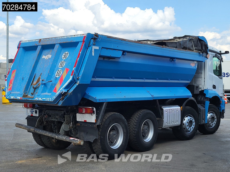 Tippbil Mercedes-Benz Arocs 3243 8X4 16m3 tipper Big-Axle Steelsuspension Automatic Navi Euro 6: bilde 11