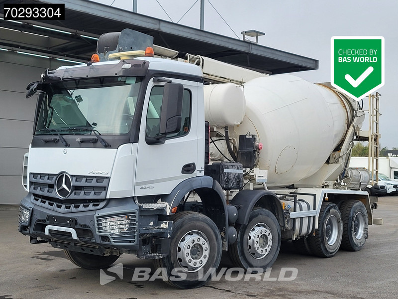 Mercedes-Benz Arocs 3243 8X4 7m3 Stetter Mixer Big-Axle Steelsuspension Euro 6 - Betongbil: bilde 1 Mercedes-Benz Arocs 3243 8X4 7m3 Stetter Mixer Big-Axle Steelsuspension Euro 6 - Betongbil: bilde 1