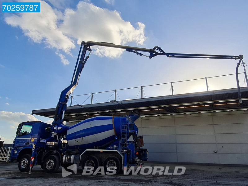 Mercedes-Benz Arocs 3251 8X4 PUMI Putzmeister TMM 24 + Liebherr 7m3 Mixer Retarder Euro 6 - Betongpumpe: bilde 3 Mercedes-Benz Arocs 3251 8X4 PUMI Putzmeister TMM 24 + Liebherr 7m3 Mixer Retarder Euro 6 - Betongpumpe: bilde 3