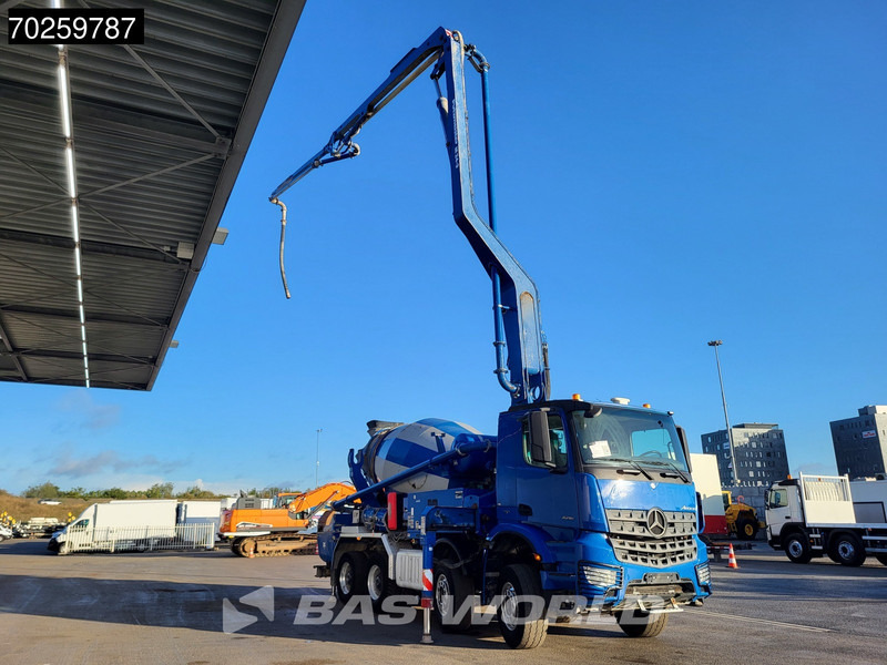 Mercedes-Benz Arocs 3251 8X4 PUMI Putzmeister TMM 24 + Liebherr 7m3 Mixer Retarder Euro 6 - Betongpumpe: bilde 3 Mercedes-Benz Arocs 3251 8X4 PUMI Putzmeister TMM 24 + Liebherr 7m3 Mixer Retarder Euro 6 - Betongpumpe: bilde 3