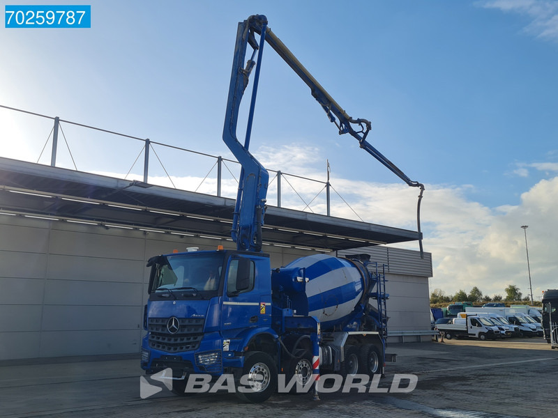 Mercedes-Benz Arocs 3251 8X4 PUMI Putzmeister TMM 24 + Liebherr 7m3 Mixer Retarder Euro 6 - Betongpumpe: bilde 2 Mercedes-Benz Arocs 3251 8X4 PUMI Putzmeister TMM 24 + Liebherr 7m3 Mixer Retarder Euro 6 - Betongpumpe: bilde 2