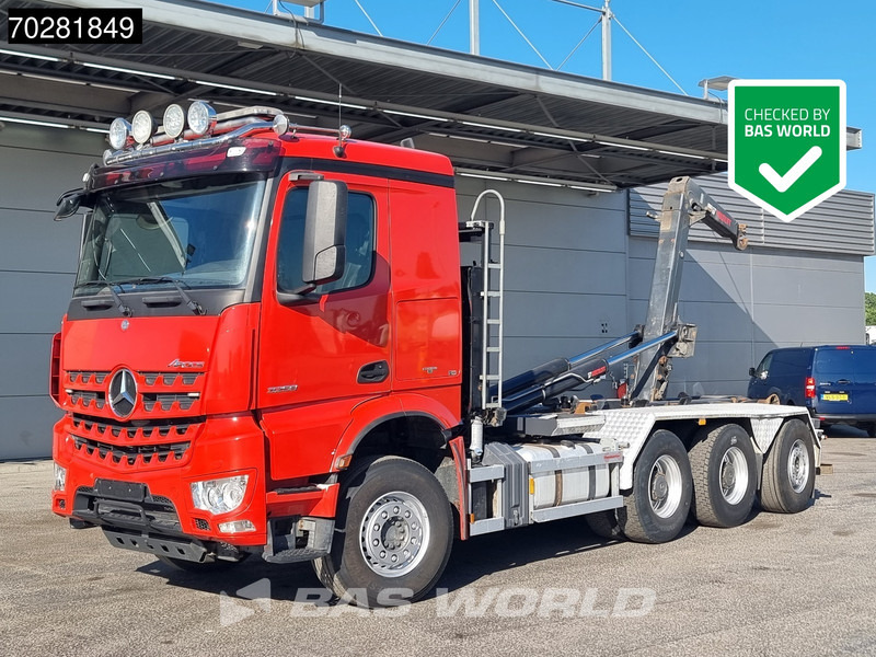 Mercedes-Benz Arocs 3258 8X4 24t Hiab XR24SL5924 Retarder Big-Axle Lift-Lenkachse Euro 6 - Krokbil: bilde 1 Mercedes-Benz Arocs 3258 8X4 24t Hiab XR24SL5924 Retarder Big-Axle Lift-Lenkachse Euro 6 - Krokbil: bilde 1