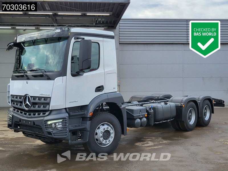 Mercedes-Benz Arocs 3340 6X4 NEW! Euro 5 Full Steel Big Axle - Chassis lastebil: bilde 1 Mercedes-Benz Arocs 3340 6X4 NEW! Euro 5 Full Steel Big Axle - Chassis lastebil: bilde 1