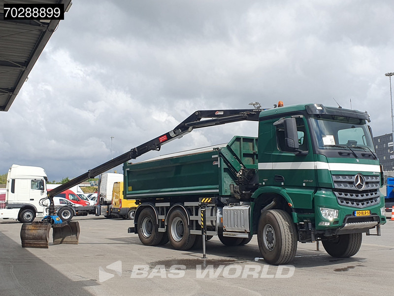 Mercedes-Benz Arocs 3342 Arocs 6X6 NL-Truck HMF 1643 Z-Crane Kran Steering Axle Big-Axle Euro 6 - Tippbil, Kranbil: bilde 5 Mercedes-Benz Arocs 3342 Arocs 6X6 NL-Truck HMF 1643 Z-Crane Kran Steering Axle Big-Axle Euro 6 - Tippbil, Kranbil: bilde 5