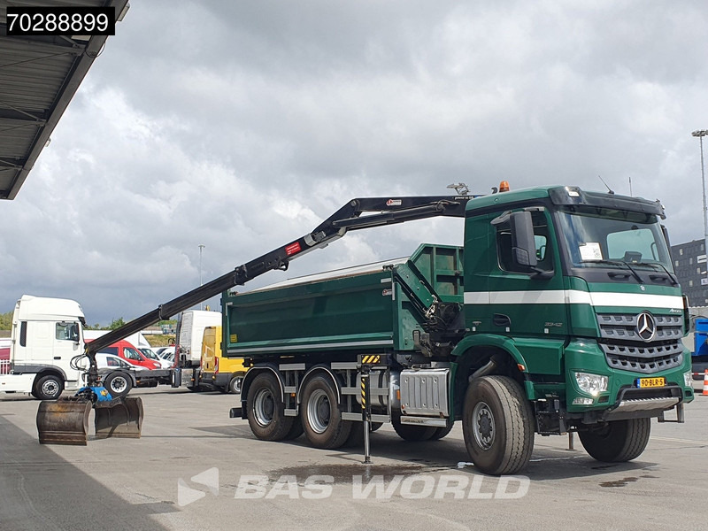 Mercedes-Benz Arocs 3342 Arocs 6X6 NL-Truck HMF 1643 Z-Crane Kran Steering Axle Big-Axle Euro 6 - Tippbil, Kranbil: bilde 5 Mercedes-Benz Arocs 3342 Arocs 6X6 NL-Truck HMF 1643 Z-Crane Kran Steering Axle Big-Axle Euro 6 - Tippbil, Kranbil: bilde 5