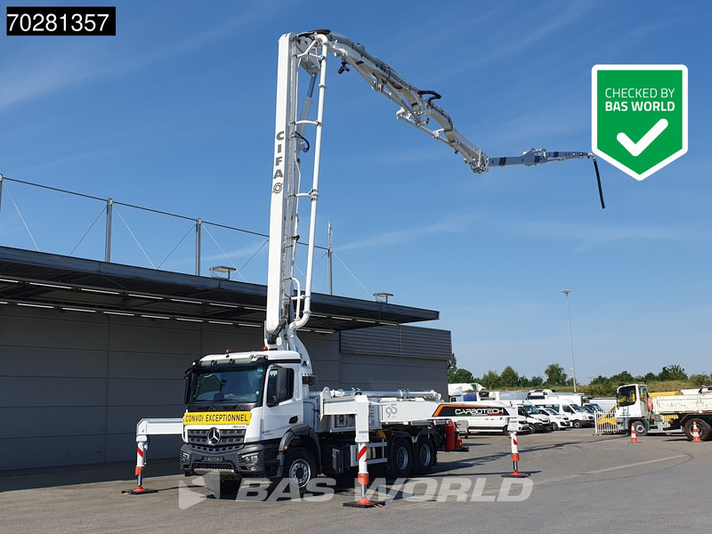 Mercedes-Benz Arocs 3343 6X4 CIFA K40H Carbotech Pump 5 arm Big-Axle Navi Euro 6 - Betongpumpe: bilde 1 Mercedes-Benz Arocs 3343 6X4 CIFA K40H Carbotech Pump 5 arm Big-Axle Navi Euro 6 - Betongpumpe: bilde 1