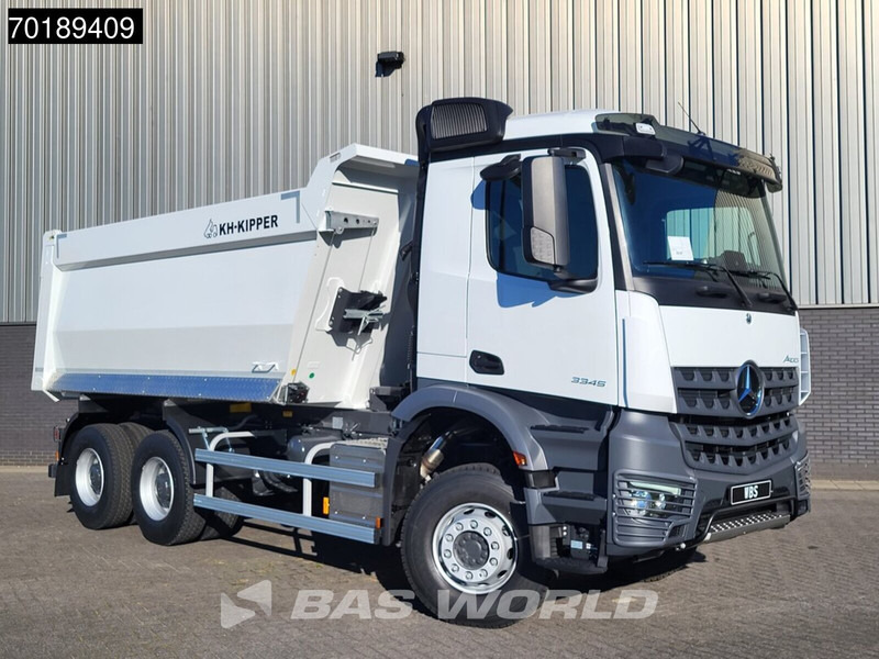 Mercedes-Benz Arocs 3345 6X4 NEW! 18m3 KH-Kipper Automatic Full Steel suspension Big-Axle Euro 3 - Tippbil: bilde 2 Mercedes-Benz Arocs 3345 6X4 NEW! 18m3 KH-Kipper Automatic Full Steel suspension Big-Axle Euro 3 - Tippbil: bilde 2