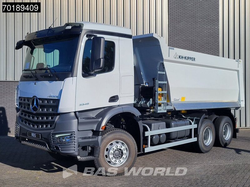 Mercedes-Benz Arocs 3345 6X4 NEW! 18m3 KH-Kipper Automatic Full Steel suspension Big-Axle Euro 3 - Tippbil: bilde 1 Mercedes-Benz Arocs 3345 6X4 NEW! 18m3 KH-Kipper Automatic Full Steel suspension Big-Axle Euro 3 - Tippbil: bilde 1