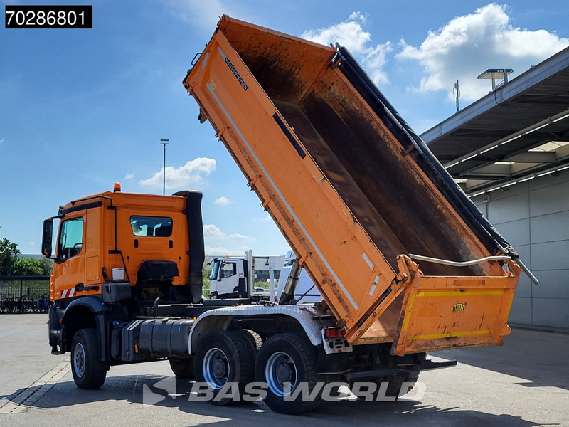 Mercedes-Benz Arocs 3345 6X6 11m3 Meiller Mixer Steelsuspension Big-Axle Euro 6 - Tippbil: bilde 2 Mercedes-Benz Arocs 3345 6X6 11m3 Meiller Mixer Steelsuspension Big-Axle Euro 6 - Tippbil: bilde 2