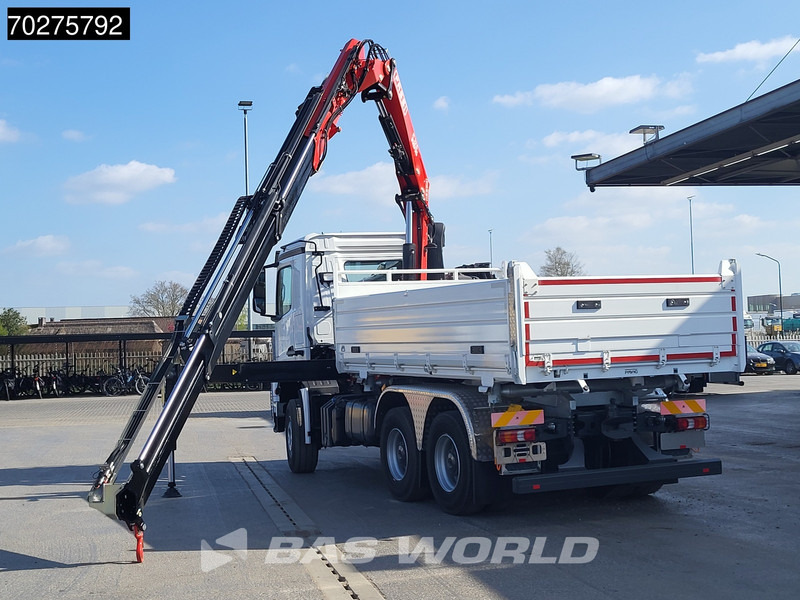 Mercedes-Benz Arocs 3348 6X4 Fasi F195A.2.24 Kran 3 sided tipper 9m3 Big-Axle Navi Euro 6 - Tippbil, Kranbil: bilde 5 Mercedes-Benz Arocs 3348 6X4 Fasi F195A.2.24 Kran 3 sided tipper 9m3 Big-Axle Navi Euro 6 - Tippbil, Kranbil: bilde 5