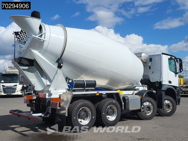 Mercedes-Benz Arocs 3743 8X4 New! 10m3 FML BSH 103 Mixer Steelsuspension Big-Axle Automatic Euro 6 - Betongbil: bilde 5 Mercedes-Benz Arocs 3743 8X4 New! 10m3 FML BSH 103 Mixer Steelsuspension Big-Axle Automatic Euro 6 - Betongbil: bilde 5