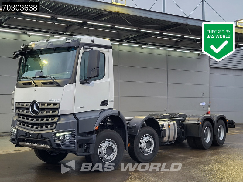 Mercedes-Benz Arocs 4140 8X4 NEW! Chassis Automatic Steelsuspension Euro 5 - Chassis lastebil: bilde 1 Mercedes-Benz Arocs 4140 8X4 NEW! Chassis Automatic Steelsuspension Euro 5 - Chassis lastebil: bilde 1