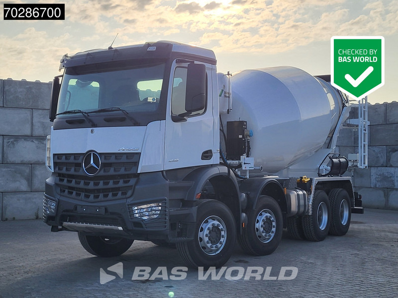 Mercedes-Benz Arocs 4142 8X4 NEW! 10m3 SchwingStetter Mixer Manual Steel suspension BigAxle Euro3 - Betongbil: bilde 1 Mercedes-Benz Arocs 4142 8X4 NEW! 10m3 SchwingStetter Mixer Manual Steel suspension BigAxle Euro3 - Betongbil: bilde 1