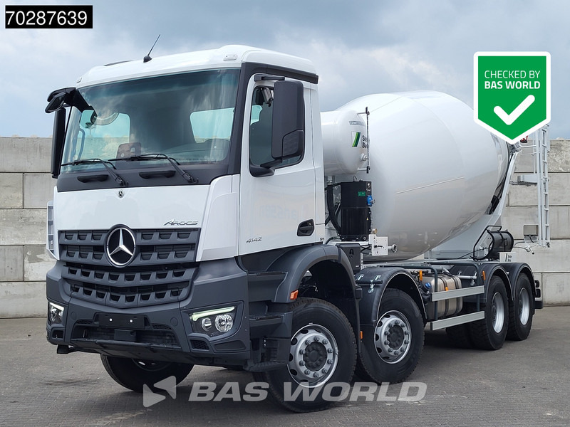 Mercedes-Benz Arocs 4142 8X4 NEW! 12m3 Stetter Mixer Steelsuspension Automatic Big-Axle Euro 6 - Betongbil: bilde 1 Mercedes-Benz Arocs 4142 8X4 NEW! 12m3 Stetter Mixer Steelsuspension Automatic Big-Axle Euro 6 - Betongbil: bilde 1