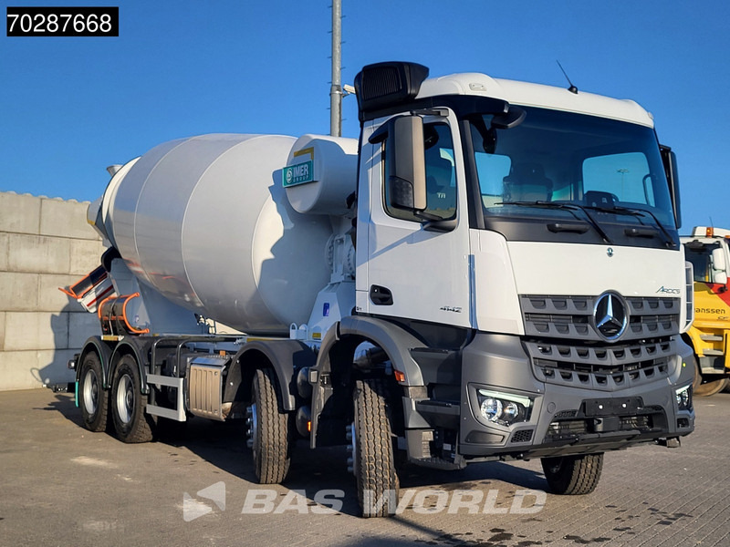 Mercedes-Benz Arocs 4142 8X4 New! 12m3 IMER Mixer Steelsuspension Automatic Big-Axle Euro 6 - Betongbil: bilde 3 Mercedes-Benz Arocs 4142 8X4 New! 12m3 IMER Mixer Steelsuspension Automatic Big-Axle Euro 6 - Betongbil: bilde 3