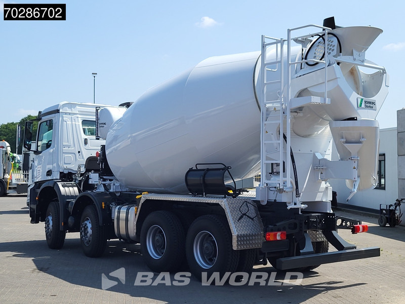 Mercedes-Benz Arocs 4145 8X4 NEW! 10m3 Schwing Stetter Mixer Manual Big-Axle Steel suspension Euro 3 - Betongbil: bilde 2 Mercedes-Benz Arocs 4145 8X4 NEW! 10m3 Schwing Stetter Mixer Manual Big-Axle Steel suspension Euro 3 - Betongbil: bilde 2