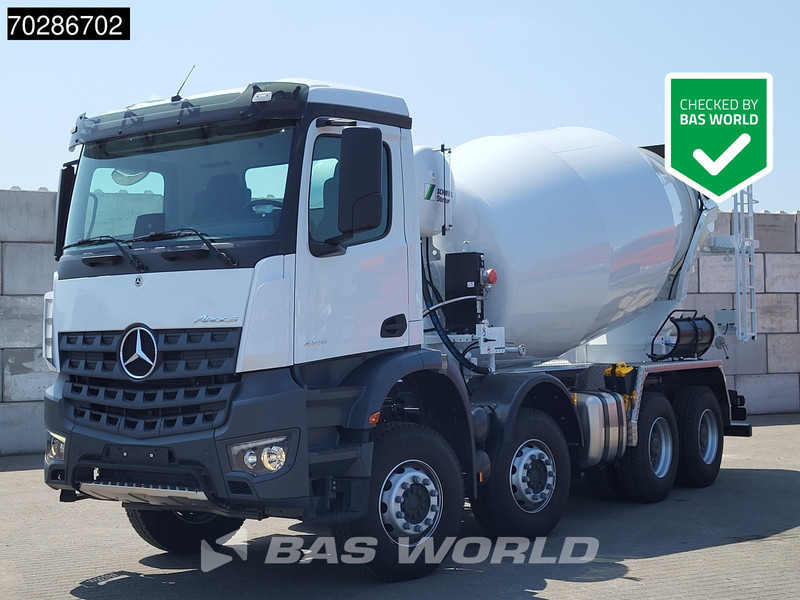 Mercedes-Benz Arocs 4145 8X4 NEW! 11m3 Schwing Stetter Mixer Manual Big-Axle Steel suspension Euro 3 - Betongbil: bilde 1 Mercedes-Benz Arocs 4145 8X4 NEW! 11m3 Schwing Stetter Mixer Manual Big-Axle Steel suspension Euro 3 - Betongbil: bilde 1