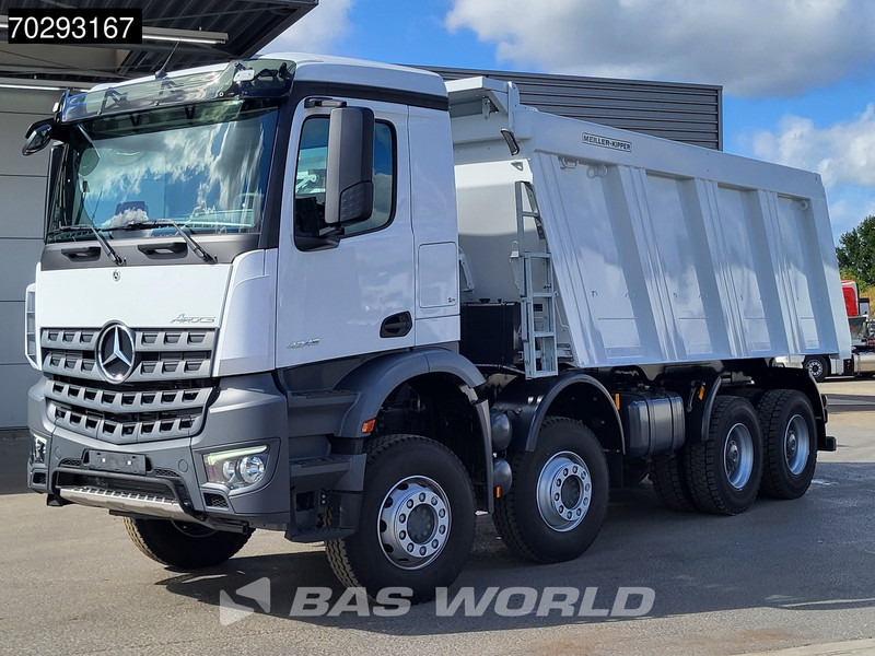Mercedes-Benz Arocs 4145 8X4 New! 22m3 Meiller Kipper Big-Axle Steelsuspension Manual Euro 3 - Tippbil: bilde 5 Mercedes-Benz Arocs 4145 8X4 New! 22m3 Meiller Kipper Big-Axle Steelsuspension Manual Euro 3 - Tippbil: bilde 5
