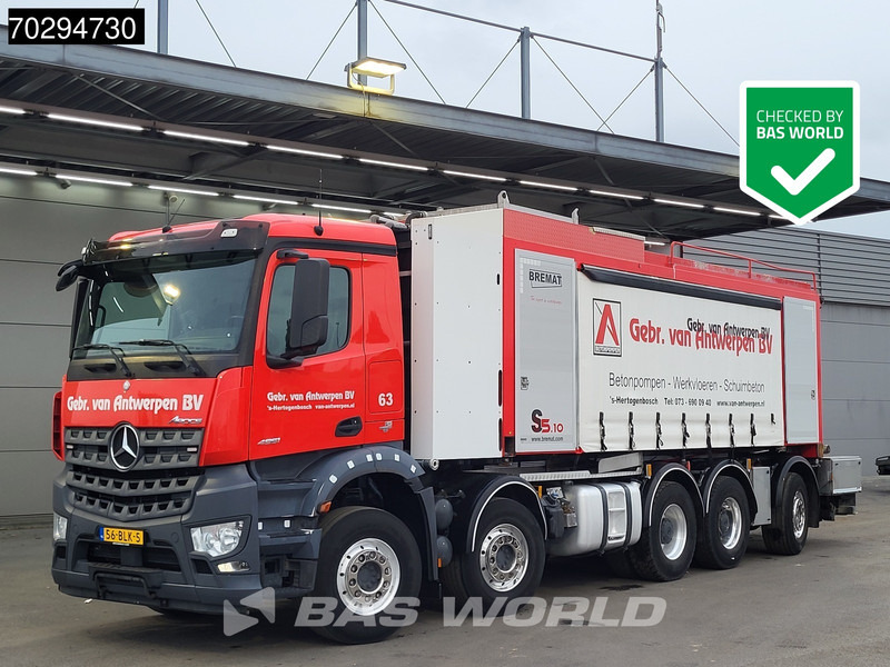 Mercedes-Benz Arocs 4951 Arocs 10X4 NL-Truck Bremat S5.10.13 XL sandmortal Lift+Steering Axle Euro 6 - Betongpumpe: bilde 1 Mercedes-Benz Arocs 4951 Arocs 10X4 NL-Truck Bremat S5.10.13 XL sandmortal Lift+Steering Axle Euro 6 - Betongpumpe: bilde 1