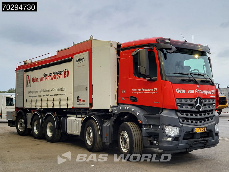 Mercedes-Benz Arocs 4951 Arocs 10X4 NL-Truck Bremat S5.10.13 XL sandmortal Lift+Steering Axle Euro 6 - Betongpumpe: bilde 3 Mercedes-Benz Arocs 4951 Arocs 10X4 NL-Truck Bremat S5.10.13 XL sandmortal Lift+Steering Axle Euro 6 - Betongpumpe: bilde 3