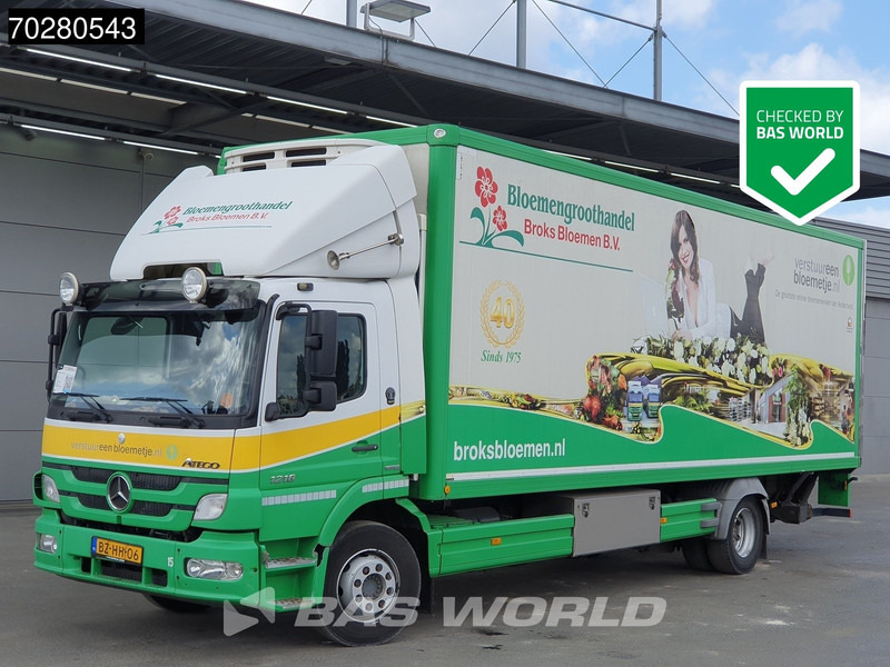Mercedes-Benz Atego 1218 Atego 4X2 12t NL-Truck Mitsubishi TDJ430D cooler 1500kg Ladebordwand Euro 5 - Lastebil med kjøl: bilde 1 Mercedes-Benz Atego 1218 Atego 4X2 12t NL-Truck Mitsubishi TDJ430D cooler 1500kg Ladebordwand Euro 5 - Lastebil med kjøl: bilde 1