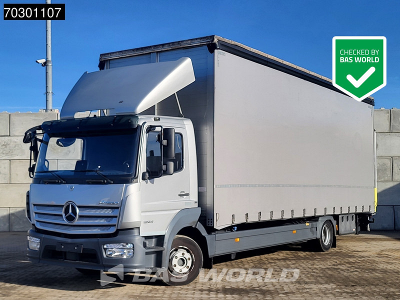 Mercedes-Benz Atego 1224 4X2 12tonner 280cm height box 1500kg Ladebordwand Automatic Euro 6 - Kapellbil: bilde 1 Mercedes-Benz Atego 1224 4X2 12tonner 280cm height box 1500kg Ladebordwand Automatic Euro 6 - Kapellbil: bilde 1