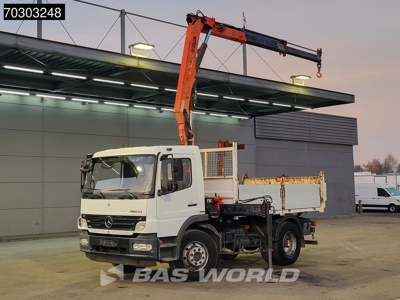 Mercedes-Benz Atego 1624 4X2 Palfinger PK10000 Kran Crane Manual Steelsuspension Euro 4 - Tippbil, Kranbil: bilde 3 Mercedes-Benz Atego 1624 4X2 Palfinger PK10000 Kran Crane Manual Steelsuspension Euro 4 - Tippbil, Kranbil: bilde 3
