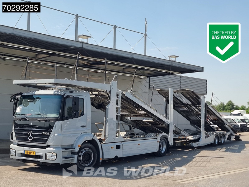 Mercedes-Benz Axor 1833 4X2 NL-Truck Rolfo car transporter Retarder 3-Pedals Euro 5 - Transporter lastebil: bilde 1 Mercedes-Benz Axor 1833 4X2 NL-Truck Rolfo car transporter Retarder 3-Pedals Euro 5 - Transporter lastebil: bilde 1
