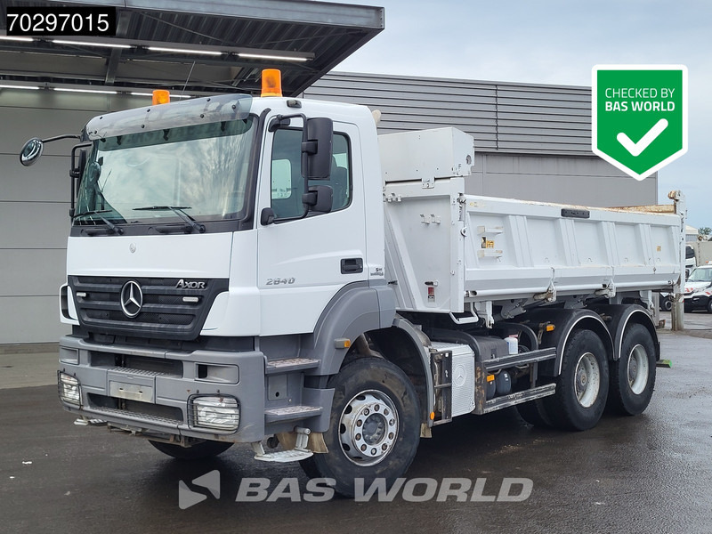 Mercedes-Benz Axor 2640 6X4 10m3 Meiller Tipper Steelsuspension Manual Euro 4 - Tippbil: bilde 1 Mercedes-Benz Axor 2640 6X4 10m3 Meiller Tipper Steelsuspension Manual Euro 4 - Tippbil: bilde 1