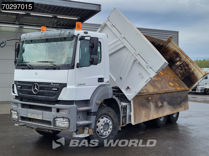 Mercedes-Benz Axor 2640 6X4 10m3 Meiller Tipper Steelsuspension Manual Euro 4 - Tippbil: bilde 3 Mercedes-Benz Axor 2640 6X4 10m3 Meiller Tipper Steelsuspension Manual Euro 4 - Tippbil: bilde 3