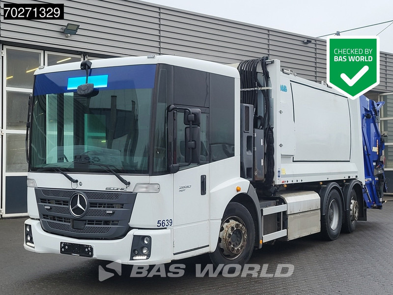 Mercedes-Benz Econic 2630 6X2 17m3 Joab Anaconda twin Lenkachse CNG Euro 6 - Søppelbil: bilde 1 Mercedes-Benz Econic 2630 6X2 17m3 Joab Anaconda twin Lenkachse CNG Euro 6 - Søppelbil: bilde 1