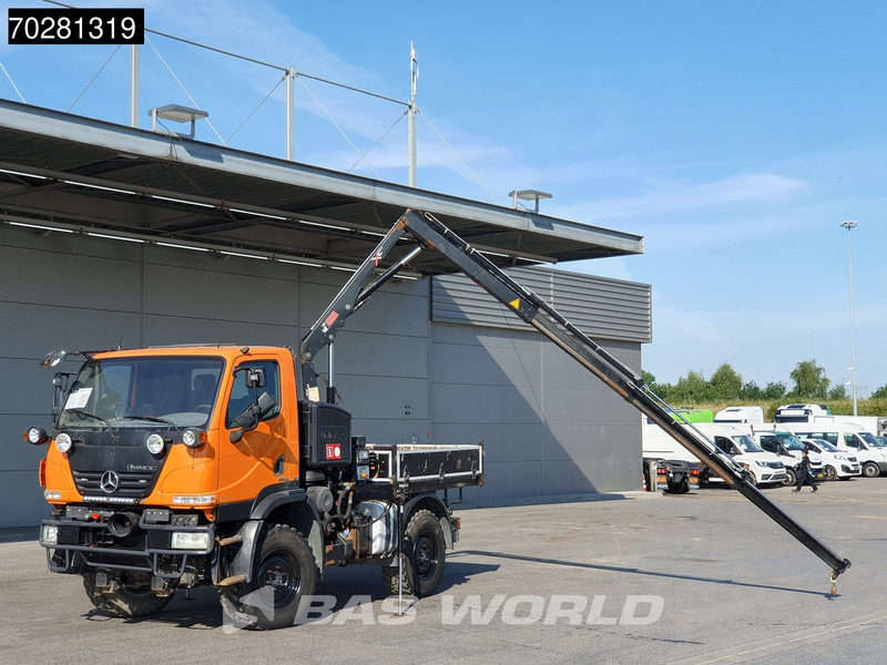 Mercedes-Benz U20 4X4 Hiab 022D-3 HIDUO Kran Crane Hydraulic Euro 5 - Planbil, Kranbil: bilde 5 Mercedes-Benz U20 4X4 Hiab 022D-3 HIDUO Kran Crane Hydraulic Euro 5 - Planbil, Kranbil: bilde 5