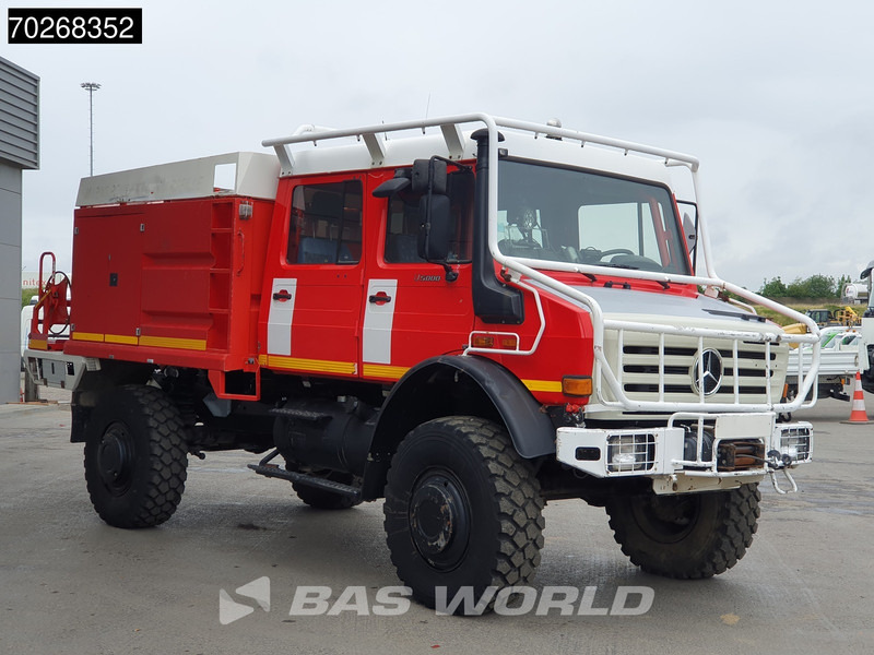 Mercedes-Benz U5000 4X4 Camiva FIRE TRUCK SUPERSTRUCTURE NOT WORKING Automatic - Brannbil: bilde 3 Mercedes-Benz U5000 4X4 Camiva FIRE TRUCK SUPERSTRUCTURE NOT WORKING Automatic - Brannbil: bilde 3