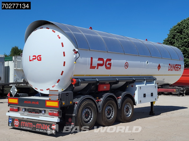 Mim-Mak LPG TRANSPORT TANK 3 axles NEW 48m3 Liftachse Gas ADR - Tanksemi: bilde 2 Mim-Mak LPG TRANSPORT TANK 3 axles NEW 48m3 Liftachse Gas ADR - Tanksemi: bilde 2