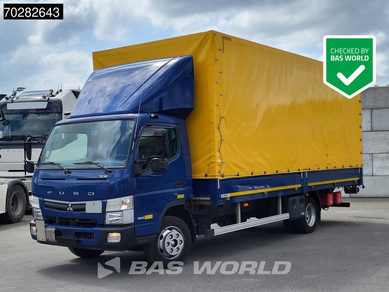 Mitsubishi 7C18 4X2 7.5tons Curtainsides Ladebordwand Automatic Euro 6 - Skapbil: bilde 1 Mitsubishi 7C18 4X2 7.5tons Curtainsides Ladebordwand Automatic Euro 6 - Skapbil: bilde 1