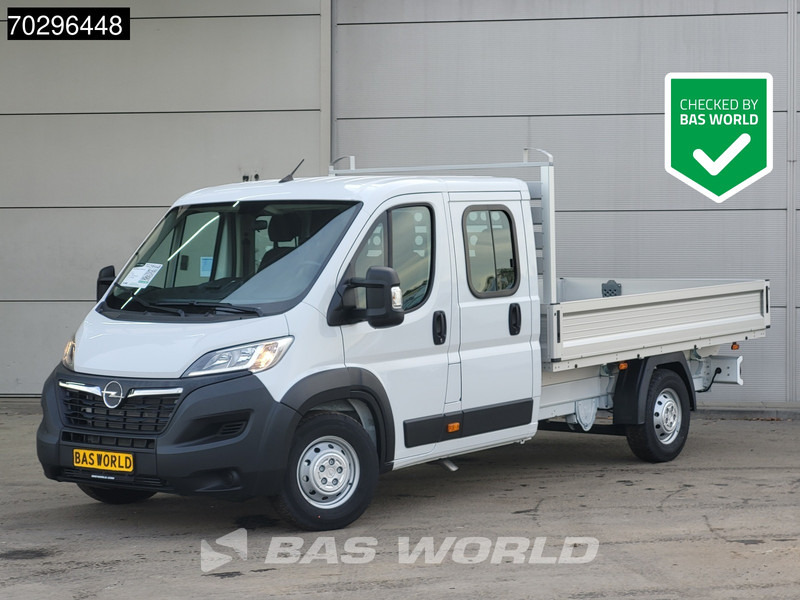 Opel Movano 140PK Dubbel Cabine Open Laadbak Airco Cruise Euro6 Pritsche Pickup Open Box A/C Cruise control - Varebil med plan: bilde 1 Opel Movano 140PK Dubbel Cabine Open Laadbak Airco Cruise Euro6 Pritsche Pickup Open Box A/C Cruise control - Varebil med plan: bilde 1
