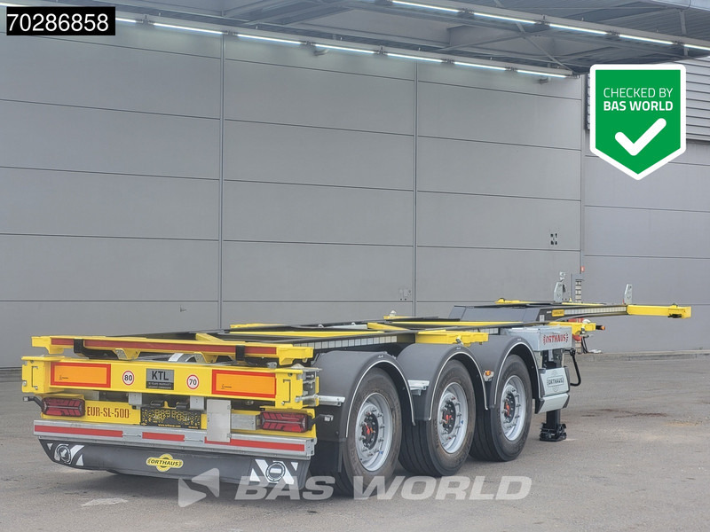 Orthaus CGS (Euro Slider 500) 3 axles Multi 45ft Lift Axle extendable SAF - Container-transport/ Vekselflak semitrailer: bilde 1 Orthaus CGS (Euro Slider 500) 3 axles Multi 45ft Lift Axle extendable SAF - Container-transport/ Vekselflak semitrailer: bilde 1