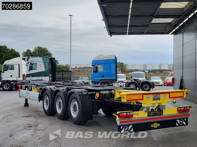 Ny Container-transport/ Vekselflak semitrailer Orthaus TR 3 axles Mutli'45 Lift Axle Extendable SAF: bilde 11