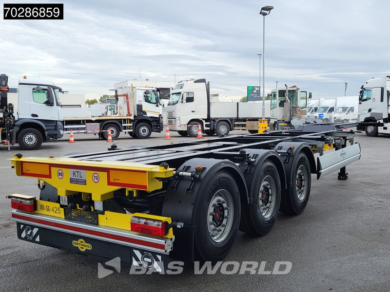 Ny Container-transport/ Vekselflak semitrailer Orthaus TR 3 axles Mutli'45 Lift Axle Extendable SAF: bilde 6