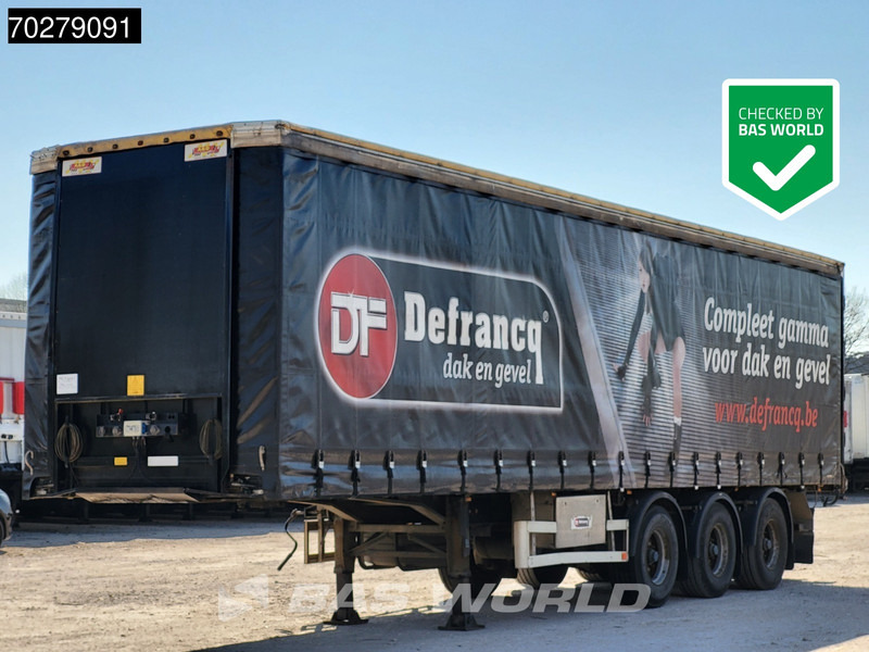 Pacton TPD 339 1xLift+2xLenkachse Kooiaap - Gardintrailer: bilde 1 Pacton TPD 339 1xLift+2xLenkachse Kooiaap - Gardintrailer: bilde 1