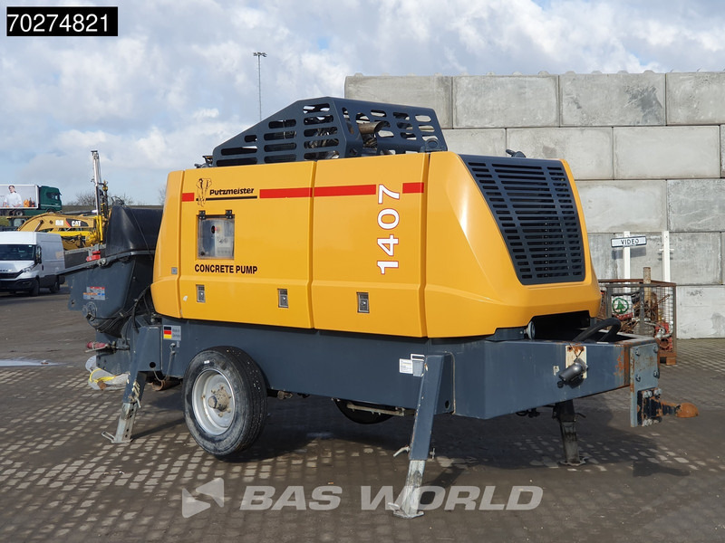 Putzmeister BSA 1407 D5 CONCRETE PUMP - Betongpumpe: bilde 5 Putzmeister BSA 1407 D5 CONCRETE PUMP - Betongpumpe: bilde 5