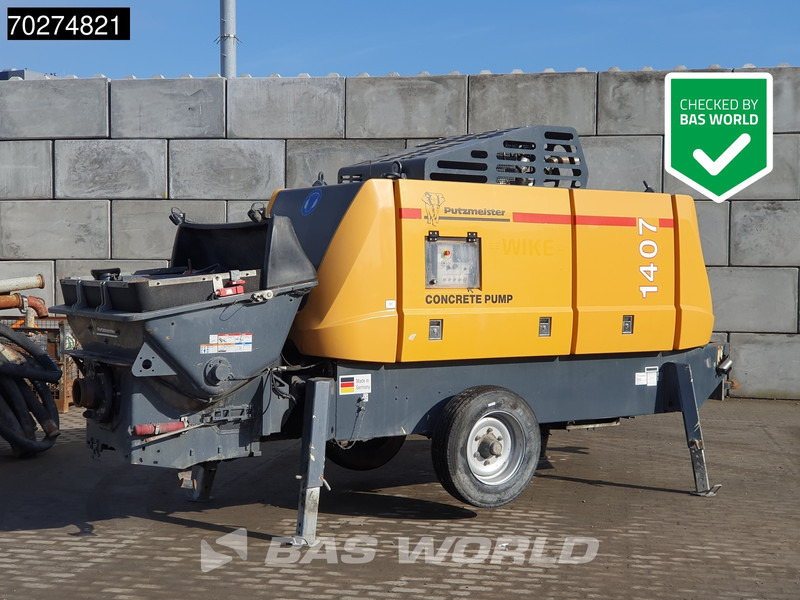 Putzmeister BSA 1407 D5 Concrete Pump | 71 m³/hr - Betongpumpe: bilde 1 Putzmeister BSA 1407 D5 Concrete Pump | 71 m³/hr - Betongpumpe: bilde 1