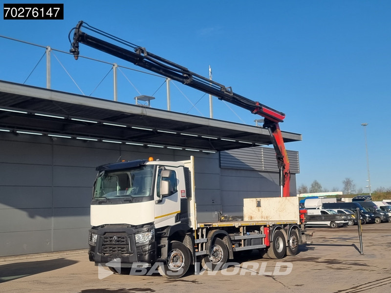 Renault C 380 8X2 Palfinger PK24001K Remote Lenkachse Euro 6 - Planbil, Kranbil: bilde 1 Renault C 380 8X2 Palfinger PK24001K Remote Lenkachse Euro 6 - Planbil, Kranbil: bilde 1